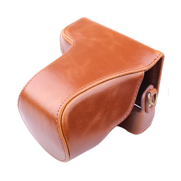 Leather case bag strap for Canon EOS M10 กระเป๋าหนัง